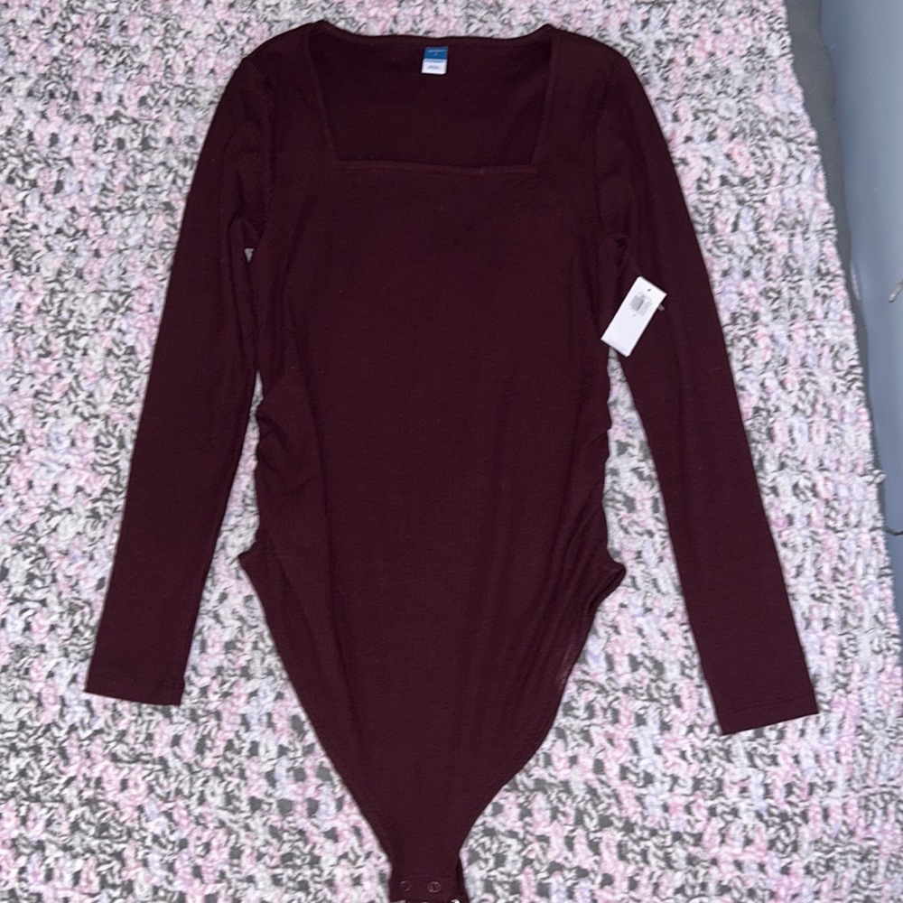Maroon Bodysuit